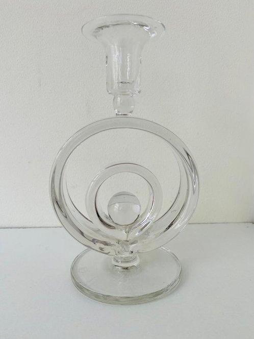 Glasfabriek Leerdam - A.D. Copier - Kandelaar - Glas, Antiek en Kunst, Antiek | Glas en Kristal