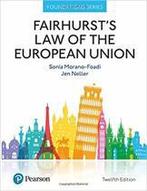Fairhursts Law of the European Union 9781292218663, Zo goed als nieuw, Verzenden