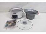 Crock Pot CR026X - Slowcooker - 4,7L DuraCeramic - Wit, Verzenden, Zo goed als nieuw