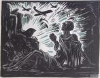 Bombardementen in Afrika op spotprent (lijst optie, Lithos), Antiek en Kunst, Kunst | Litho's en Zeefdrukken, Verzenden