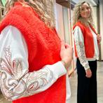 -20% Rino & Pelle  Rino & Pelle Elona.5002520 rino en pelle, Kleding | Dames, Bodywarmers, Verzenden, Nieuw, Rood