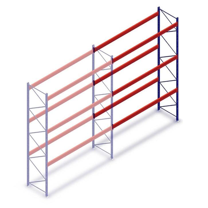 Gebruikte Mecalux palletstelling 4200x2700x1100 mm (hxbxd) 3, Zakelijke goederen, Kantoor en Winkelinrichting | Magazijn, Stelling en Opslag