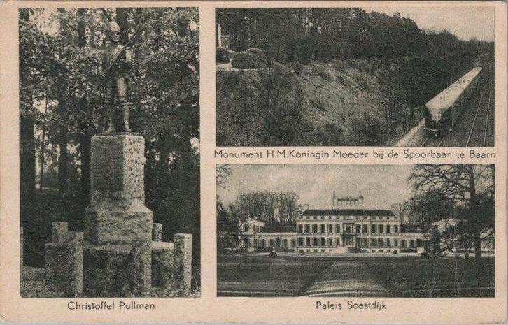 SOESTDIJK - Meerluik Paleis Soestdijk, Verzamelen, Ansichtkaarten | Nederland, Verzenden