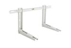 Muurkonzole gelakt | met traverse | 550x400x800mm | 80+80kg, Verzenden, Nieuw in verpakking