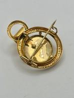 Broche - 9 kt. Geel goud - Borbonische speld/pendant, Sieraden, Tassen en Uiterlijk, Antieke sieraden