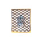 Deurrooster – raamrooster – 75 cm – gietijzer – roestkleur, Ophalen of Verzenden, Nieuw