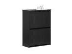 SoBuy FSR165-K-SCH Schoenenkast met 2 Flappen, Schoenenrek,, Verzenden, Nieuw