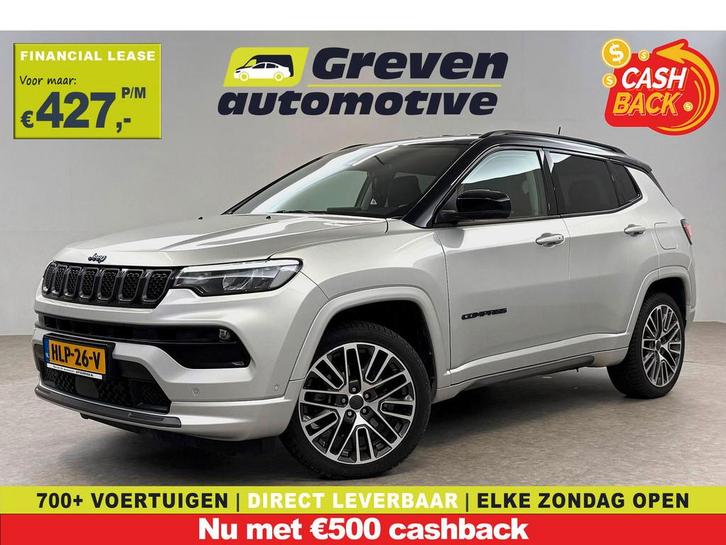 Jeep Compass 4xe 240PK Plug-in Hybrid Electric S | Virtual, Auto's, Jeep, Te koop, Automaat, Financial lease, Hybride Elektrisch/Benzine