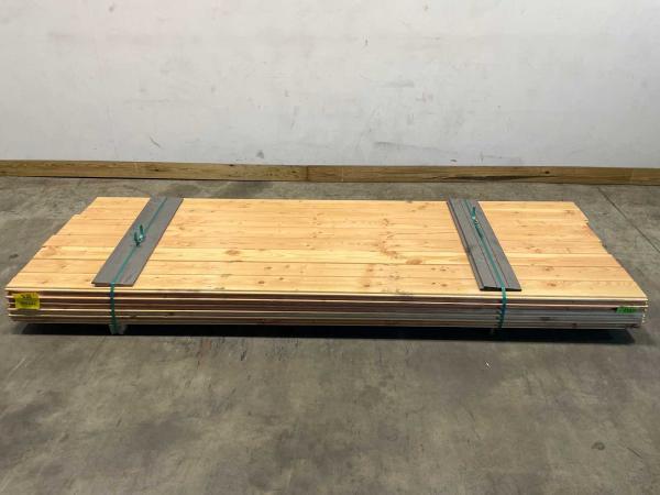Veiling - 50x Douglas blokhutprofielplank geschaafd 300x14,5, Tuin en Terras, Palen, Balken en Planken