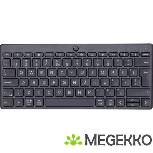 HP 350 Compact Multi-Device Bluetooth Keyboard in Zwart, Computers en Software, Toetsenborden, Nieuw, Verzenden