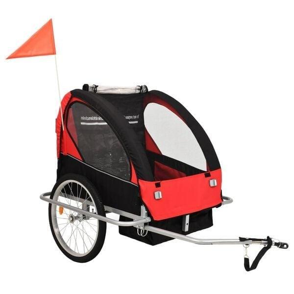 Fietskar Kinderwagen XL | Tweedekansje | OP=OP, Fietsen en Brommers, Fietsaccessoires | Aanhangers en Karren, Opvouwbaar, 40 tot 60 kg