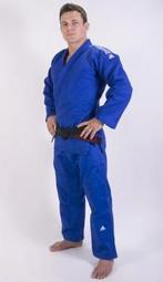 Judopak Adidas Champion | IJF | Blauw (Maat: 175), Verzenden, Nieuw, Judo, Vechtsportpak