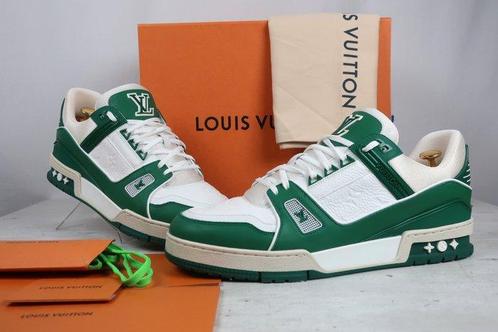 Louis Vuitton - LV Trainer Green - Low-top sneakers - Maat:, Antiek en Kunst, Antiek | Kleden en Textiel