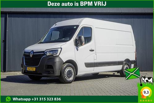 Renault Master 2.3 dCi | L2H2 | 1ste EIG. | LED | Navigatie, Auto's, Bestelauto's, Lease, Handgeschakeld, Wit, Grijs, Stof, Diesel