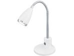 Veiling - EGLO Fox tafellamp wit/chroom 320mm, Huis en Inrichting, Lampen | Tafellampen, Nieuw