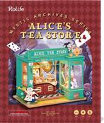 Robotime Alices Tea Store DIY Houten Modelbouw (Recreatie), Verzenden, Nieuw