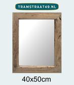 Houten spiegels, rechthoekig en vierkant wandspiegels, teak, Huis en Inrichting, Woonaccessoires | Spiegels, Ophalen of Verzenden