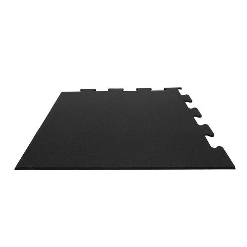 Sportvloer Puzzel tegel - 106x106cm - 10mm – Zwart –, Tuin en Terras, Tegels en Klinkers, Verzenden