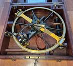 Sextant - Messing, Hout, Glas, Staal - Th. Wegener - Cirkel