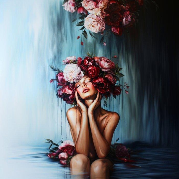 Eric Lespinasse - #25 - My Little Eden - XXL, Antiek en Kunst, Kunst | Schilderijen | Modern