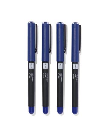 HEMA Rollerbalpennen 0.5mm - 4 stuks beschikbaar voor biedingen