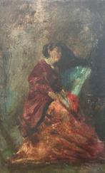 Edoardo Tofano (1838-1920), Attr. - Nobildonna