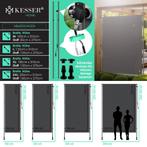 KESSER® Markies – Zonwering - Waterdicht - 200x310 cm - Grij, Verzenden, Zo goed als nieuw