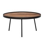 *WOONWINKEL* Salontafel Teak Opstaande Rand, Huis en Inrichting, Tafels | Salontafels, Verzenden, Nieuw