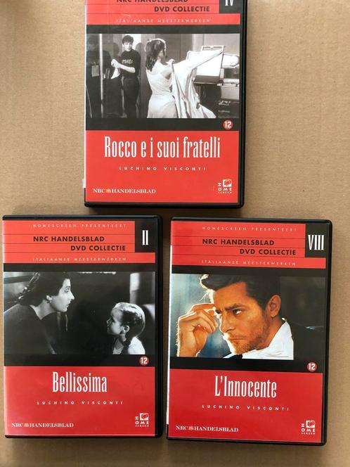 3 Klassiekers - Luchino Visconti - in nieuwstaat, Cd's en Dvd's, Dvd's | Klassiekers, Zo goed als nieuw, 1960 tot 1980, Drama