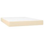 140x200 Pocketveringmatras Creme: Goedkoop tweedekansje,..., Matras, 200 cm, Nieuw, Tweepersoons