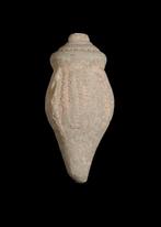 Byzantijns Keramiek Handgranaat met ingesneden details