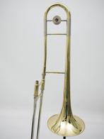 Trombone Courtois Model AC151-1 Gereviseerd Zeer mooi, Ophalen of Verzenden, Zo goed als nieuw, Tenor, Met koffer