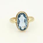 Zonder minimumprijs - Ring - 14 karaat Geel goud - Topaas, Sieraden, Tassen en Uiterlijk, Ringen, Nieuw