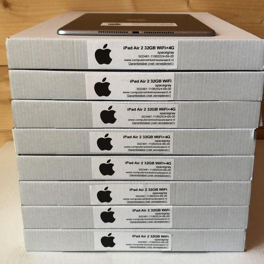 Voordeelbundel (10+prijs) Apple iPad Air 2 32GB (model 2016), Computers en Software, Apple iPads, Nieuw, Ophalen of Verzenden