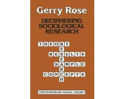Deciphering Sociological Research - Deciphering, Boeken, Overige Boeken, Ophalen of Verzenden