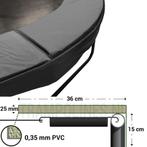 Trampoline Rand Magic Jump Grey 270 cm, Ophalen of Verzenden, Nieuw