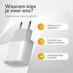 Wurk - Oplader - Geschikt voor iPhone en iPad - 20W, Computers en Software, Apple iPads, Verzenden, Nieuw