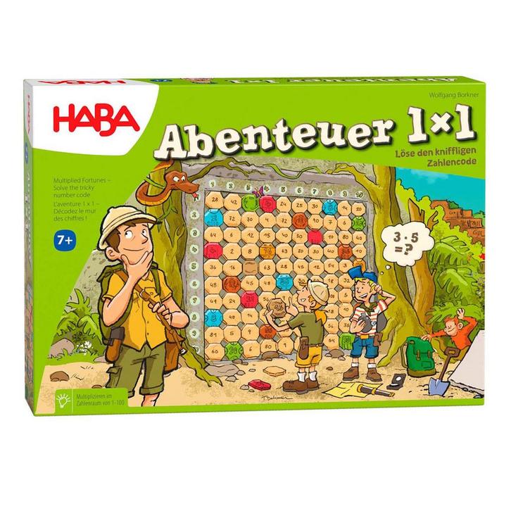 Nieuw Haba Abenteuer 1x1 Bordspel, Hobby en Vrije tijd, Gezelschapsspellen | Overige, Ophalen of Verzenden