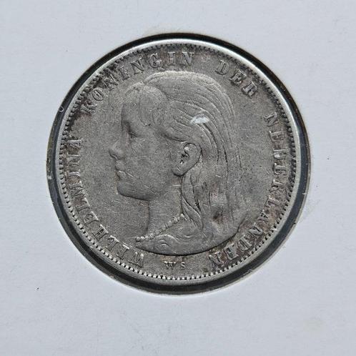 Nederland. Wilhelmina. 1 Gulden 1897 (Zonder Minimumprijs), Postzegels en Munten, Munten | Nederland