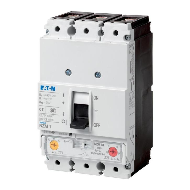 Eaton NZMC1-M80 3P 80A Motorbeveiligingsschakelaar - 271401, Doe-het-zelf en Verbouw, Elektra en Kabels, Overige typen, Nieuw