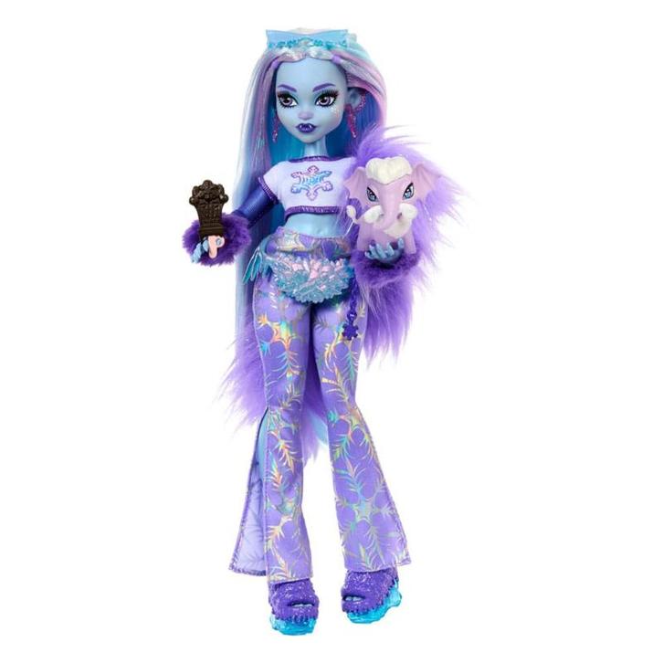 Monster High Doll Abbey Bominable (Mattel, Merk), Kinderen en Baby's, Speelgoed | Poppen, Zo goed als nieuw, Verzenden