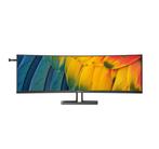 45 Philips 45B1U6900C/00 Curved/DQHD/DP/2xHDMI (Monitoren), Nieuw, Ophalen of Verzenden