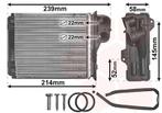 KACHEL RADIATEUR VOOR DACIA DUSTER 2010-2017 6001547484, Ophalen of Verzenden, Nieuw
