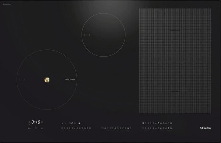 Miele KM 7879 FL Zwart Ingebouwd 80 cm Inductiekookplaat, Witgoed en Apparatuur, Kookplaten, Nieuw, Ophalen of Verzenden