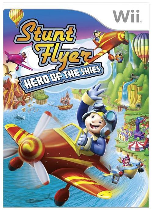 Stunt Flyer: Hero of the Skies Wii Morgen in huis!, Spelcomputers en Games, Games | Nintendo Wii, 1 speler, Zo goed als nieuw