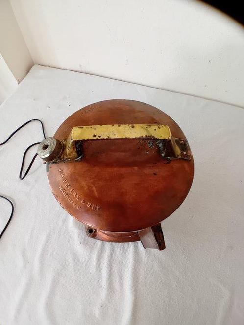 Maritieme objecten - J.H Peters & Bey - Koper brons frisnel, Antiek en Kunst, Curiosa en Brocante