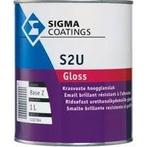 Sigma S2U Gloss - WIT - 2,5 liter (Lakverf), Doe-het-zelf en Verbouw, Verf, Beits en Lak, Wit, Nieuw, Ophalen of Verzenden, Lak