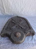 siciliano - sculptuur, Stemma - 40 cm - Marmer, Antiek en Kunst