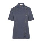 GGM Gastro | KARLOWSKY | Korte Mouw Dames Koksjas Jeans |, Verzenden, Nieuw, Zwart, Overige typen