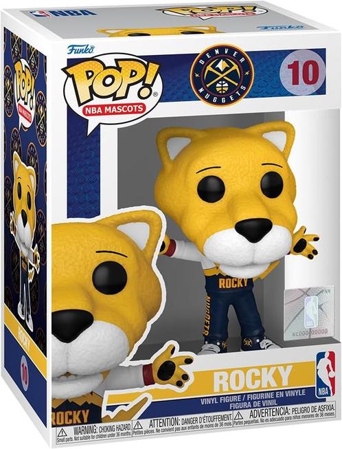 Funko Pop! - NBA Denver Nuggets Rocky Mascot #10 | Funko -, Verzamelen, Poppetjes en Figuurtjes, Nieuw, Verzenden